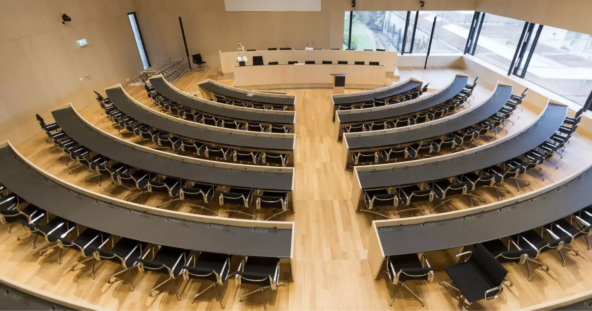 Salle du Grand vaudois où sont votées les lois.