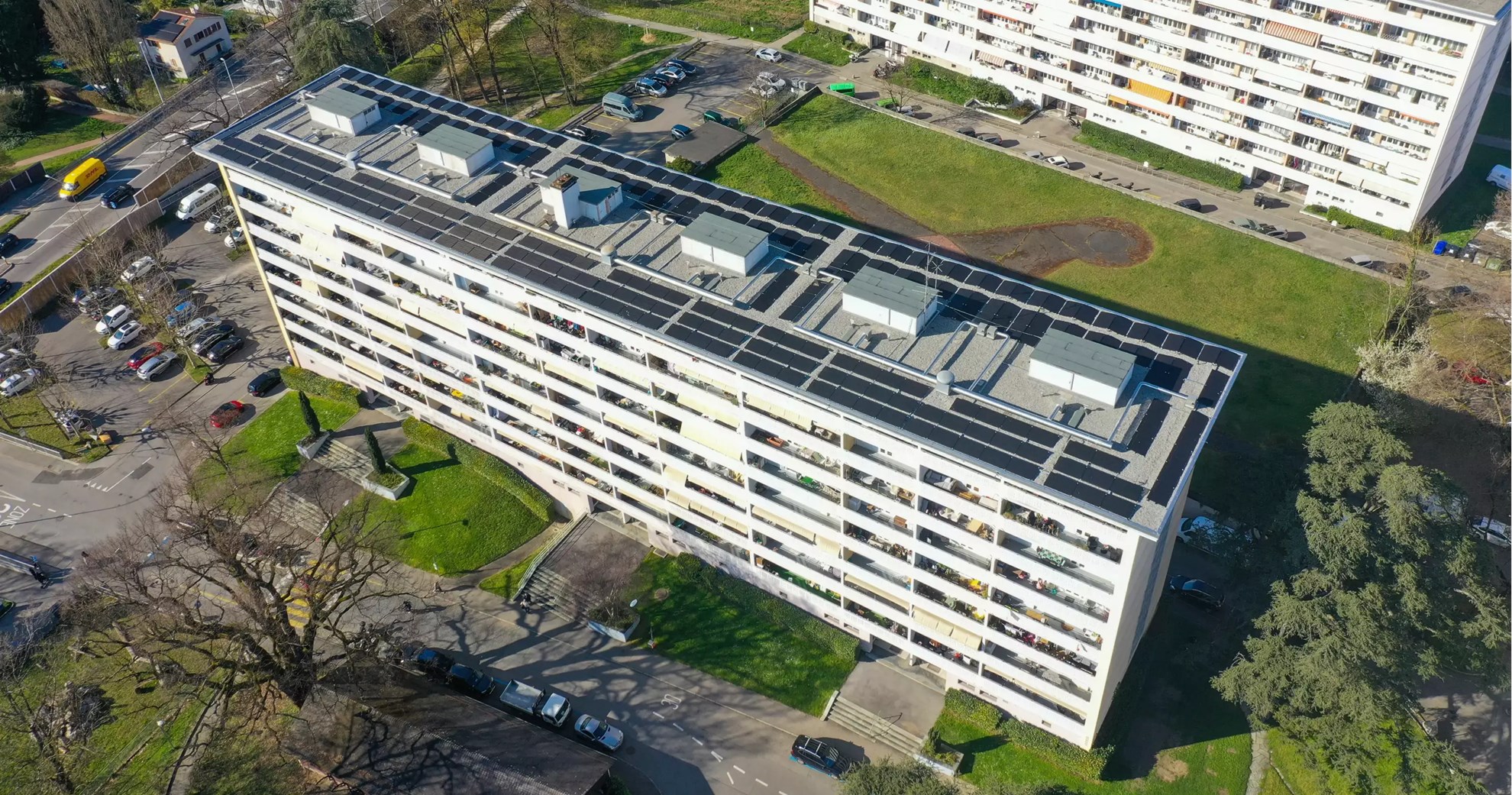 Un immeuble résidentiel investit dans l'énergie solaire&amp;nbsp;à Vernier