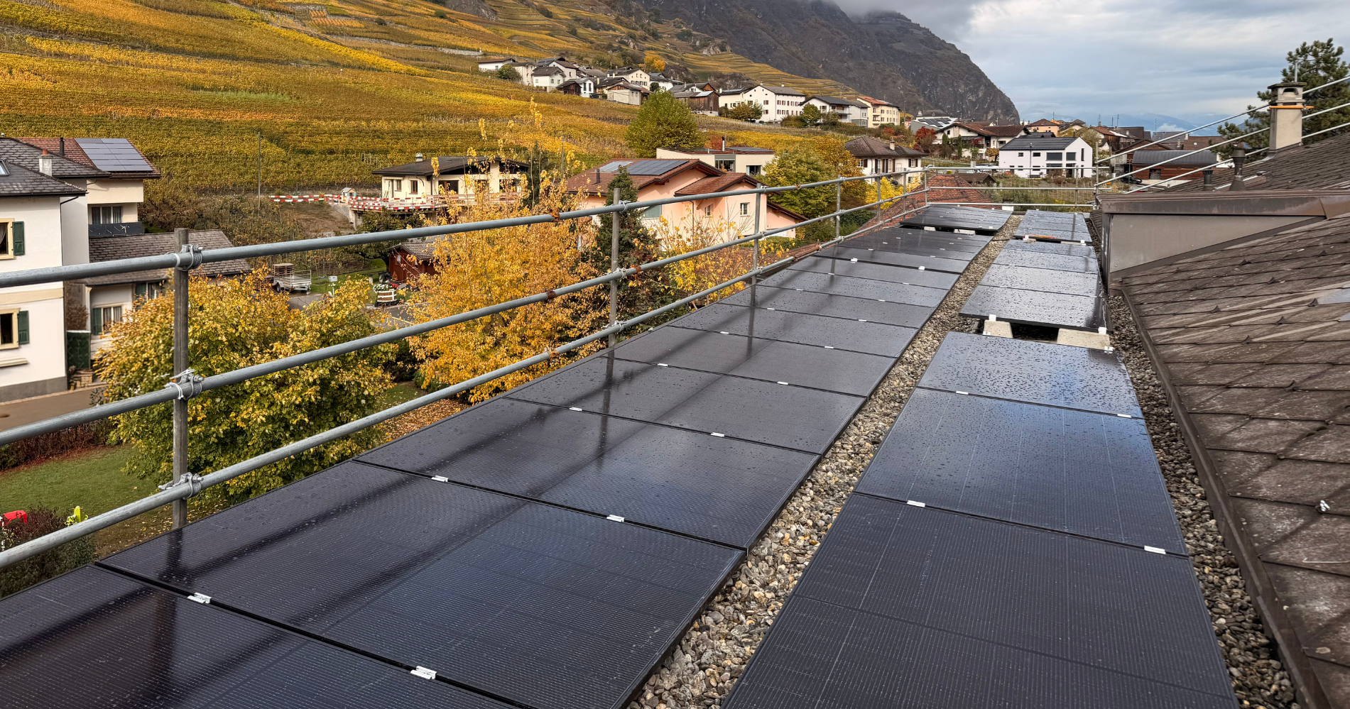 L'énergie solaire s'installe sur cet immeuble résidentiel&amp;nbsp;à Fully