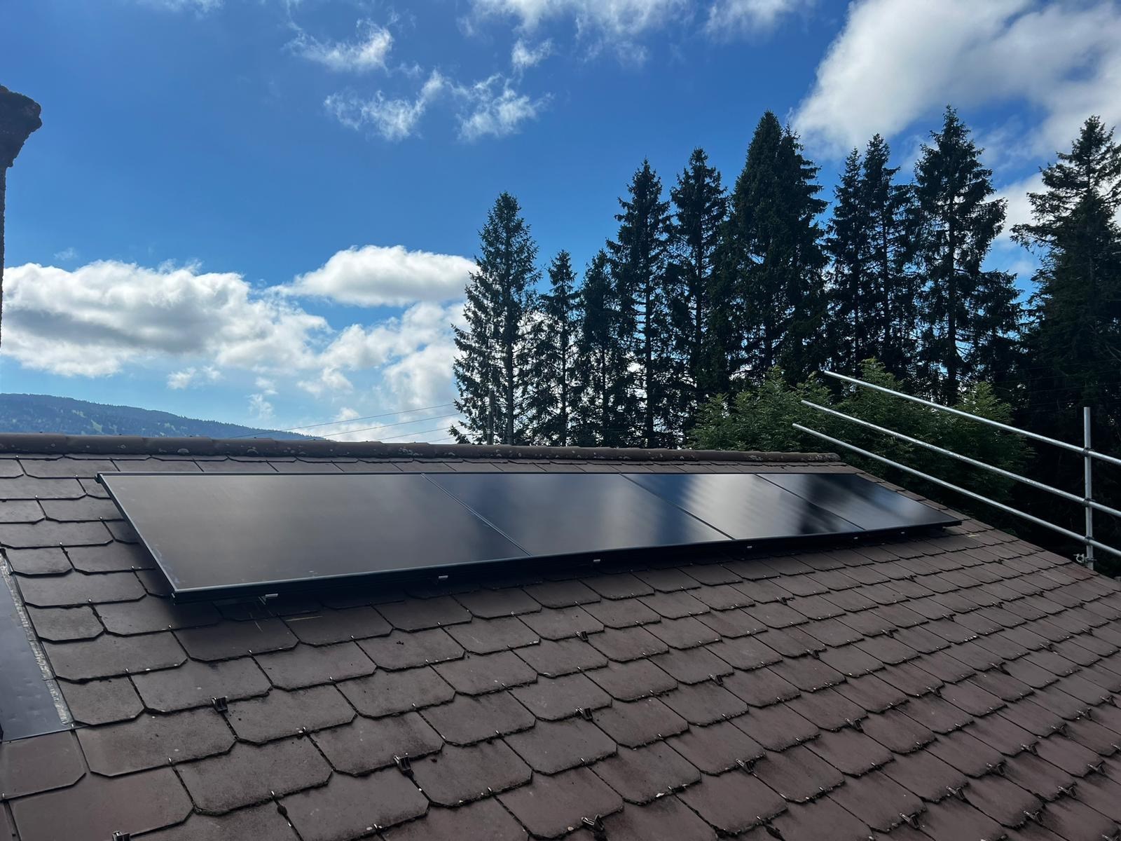 Un foyer dit "oui" à l'énergie solaire&amp;nbsp;à Mont-Soleil