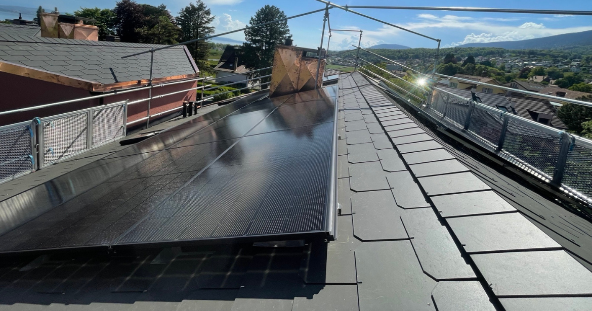 De l&#39;énergie solaire pour cette villa&amp;nbsp;à Bevaix ​