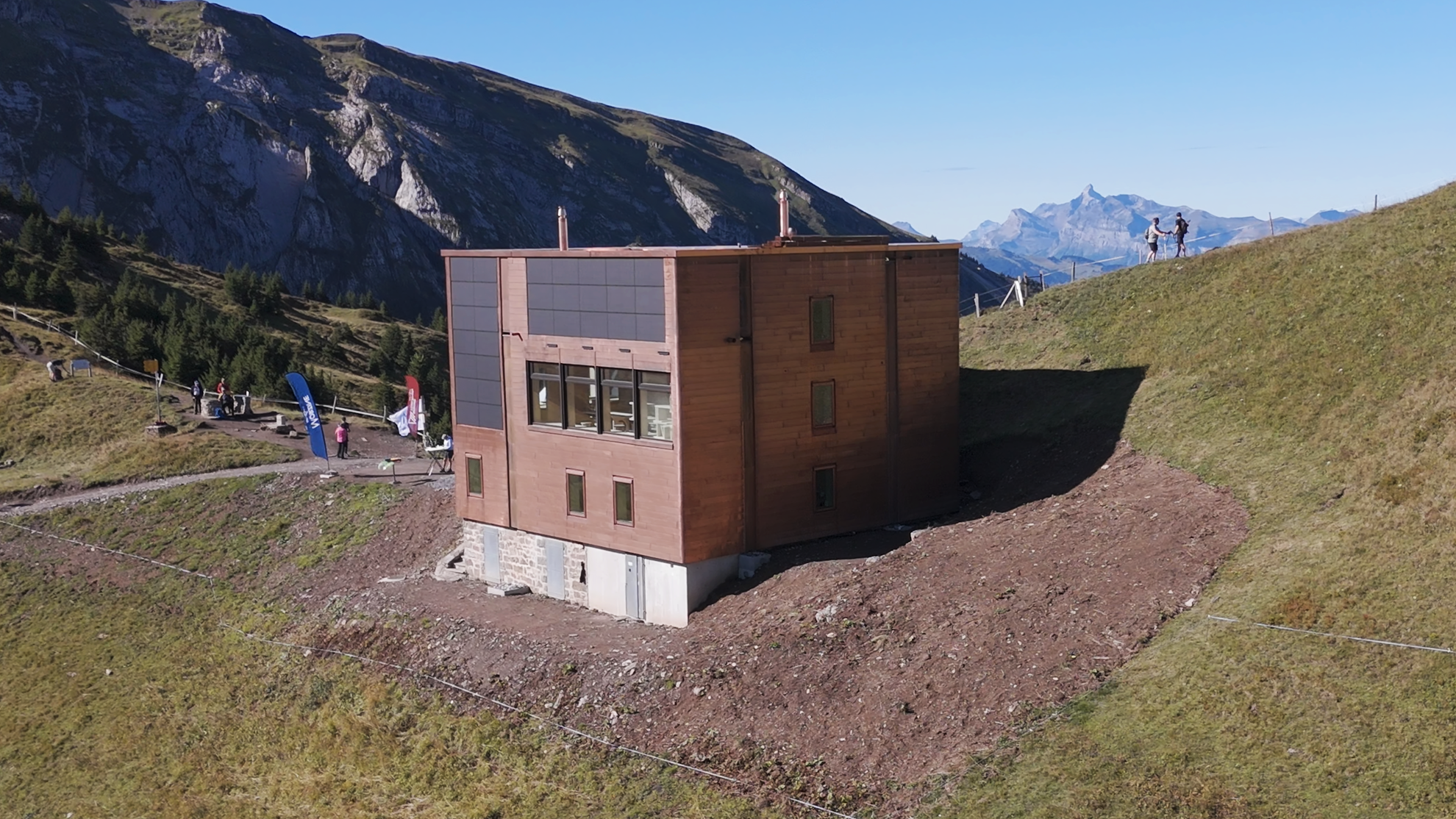Projet solaire d&#39;envergure en façade à 1920m d&#39;altitude&amp;nbsp;au coeur des Alpes